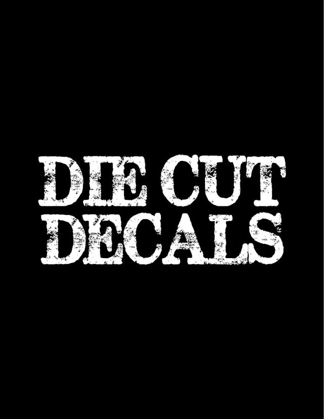 Single Color Die Cut Decals JCB Vinyl Creations